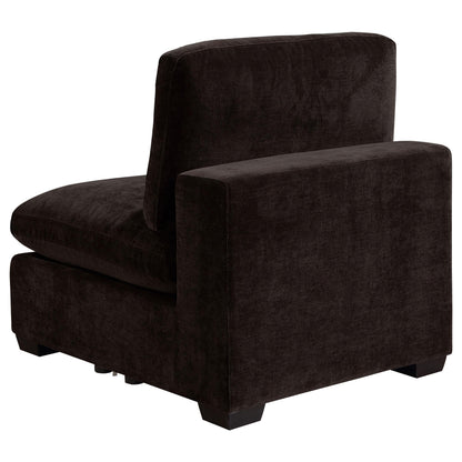 Lakeview Armless Chair in Ivory - Coaster Furniture