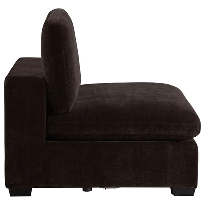 Lakeview Armless Chair in Ivory - Coaster Furniture