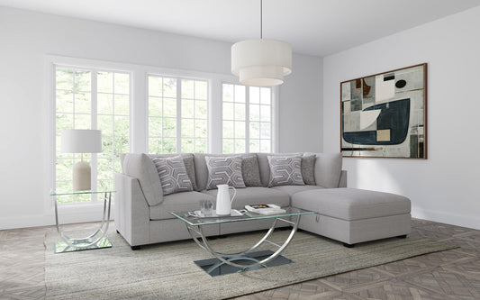Cambria Modular Sectional in Grey - Coaster Furniture