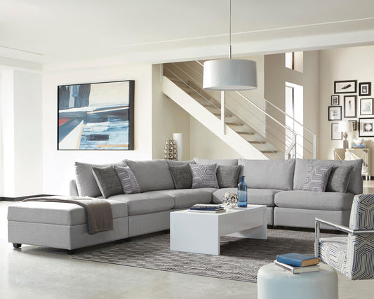 Cambria Modular Sectional in Grey - Coaster Furniture
