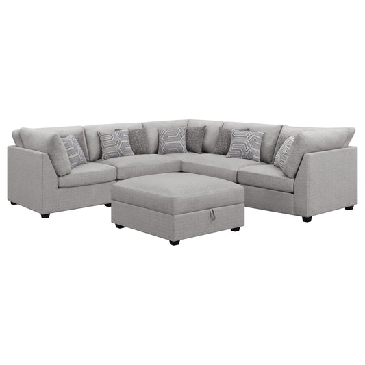 Cambria Modular Sectional in Grey - Coaster Furniture