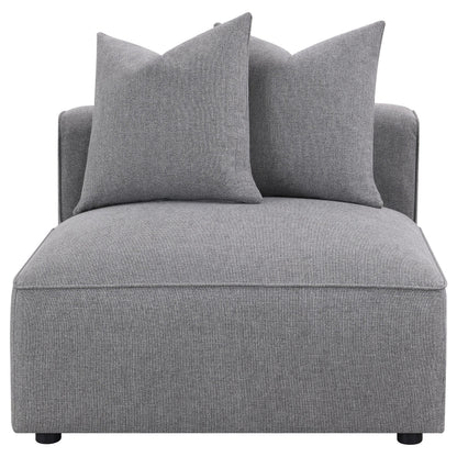Jennifer Armless Chair in Terracotta - Coaster Furniture
