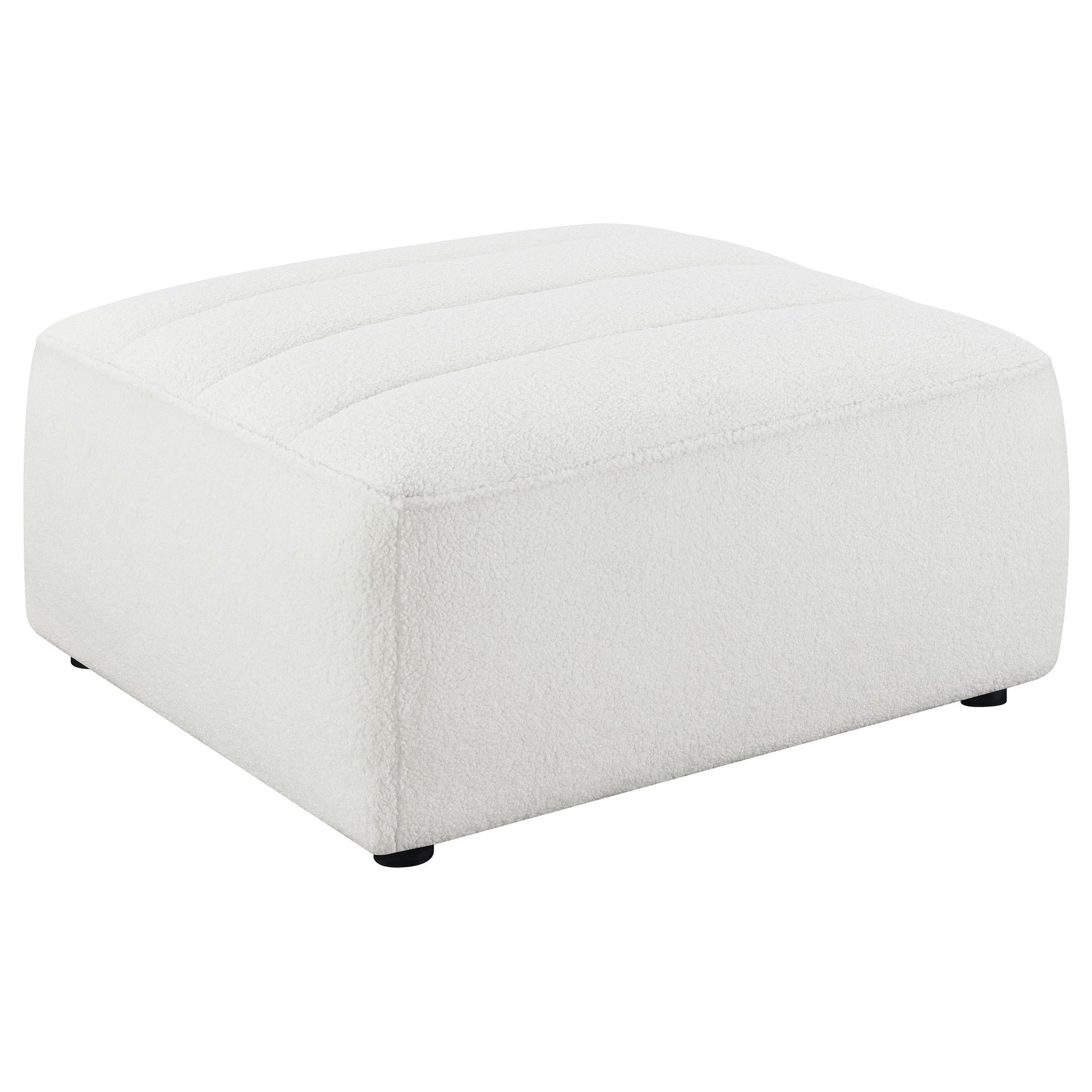 Sunny Ottoman - Ivory