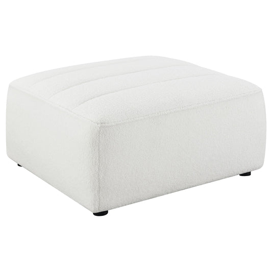 Sunny Ottoman - Ivory