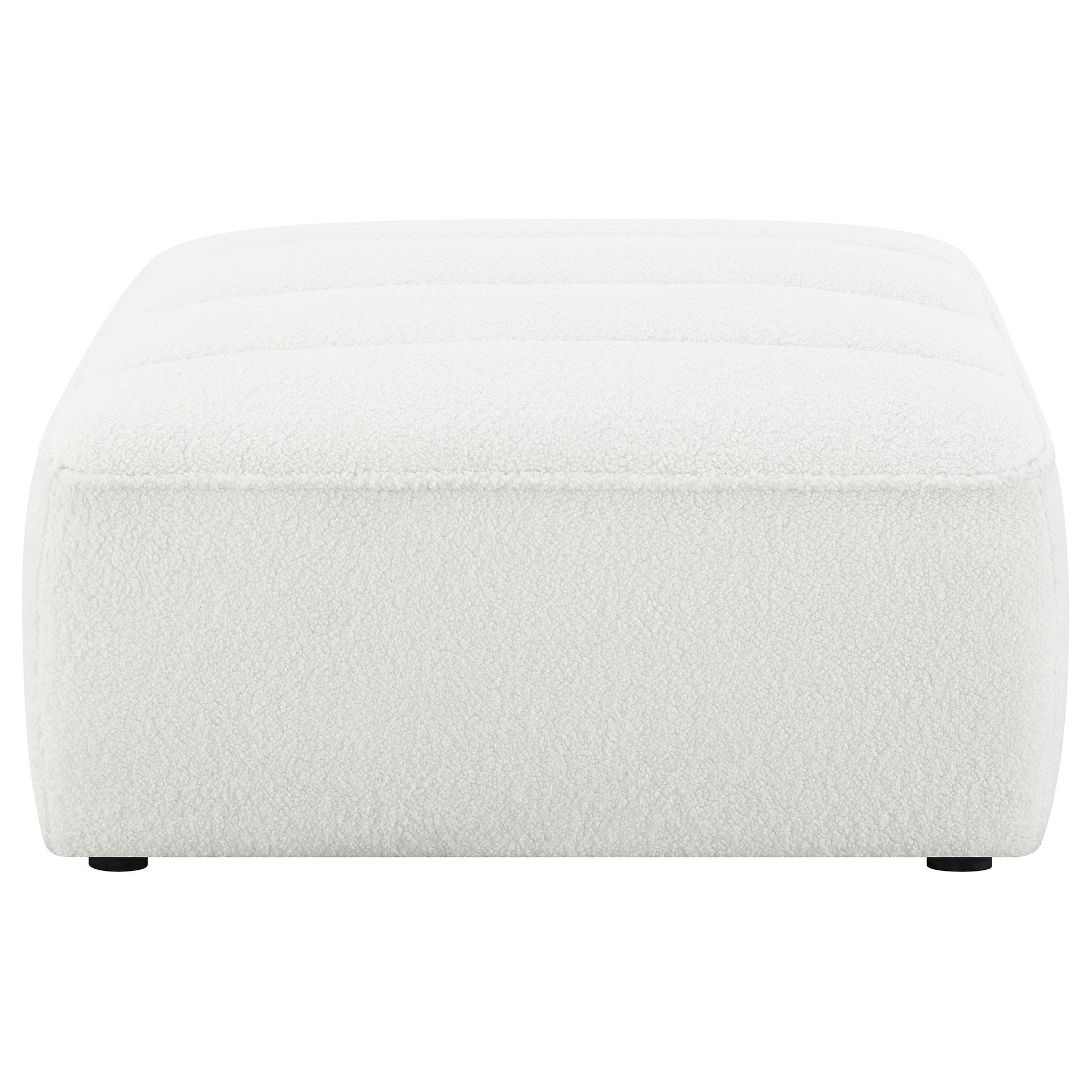 Sunny Ottoman - Ivory