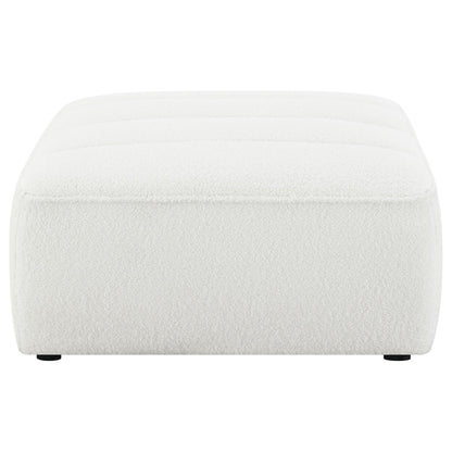 Sunny Ottoman - Ivory