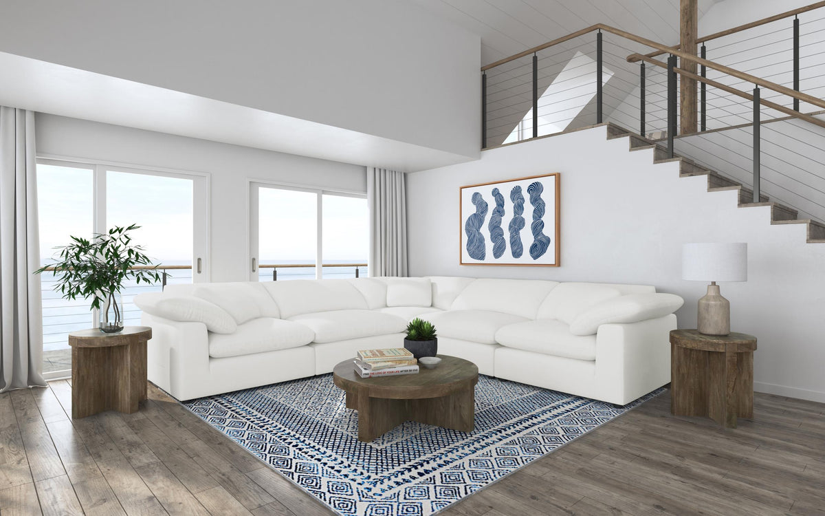 Raleigh Modular Sectional in Ivory - Coaster Furniture