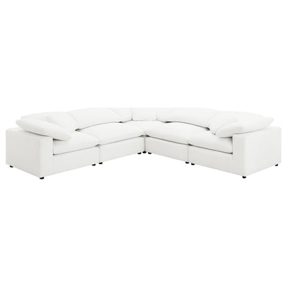 Raleigh Modular Sectional in Ivory - Coaster Furniture
