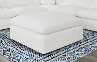 Raleigh Ottoman in Ivory - Coaster Furniture