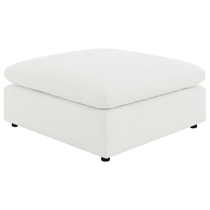 Raleigh Ottoman in Ivory - Coaster Furniture