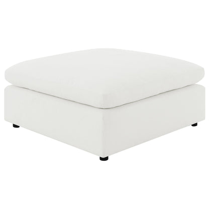 Raleigh Ottoman in Ivory - Coaster Furniture