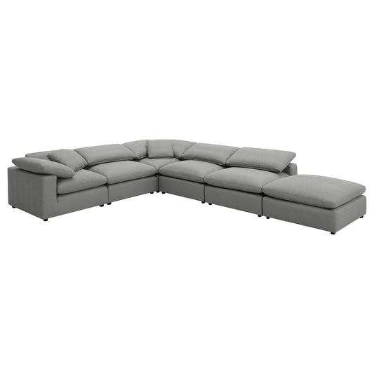 Raleigh Modular Sectional in Ivory - Coaster Furniture