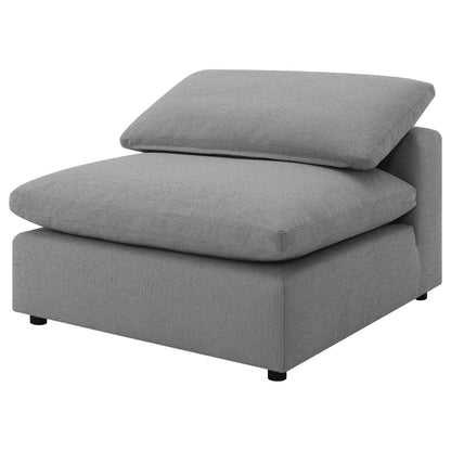Raleigh Armless Chair in Ivory - Coaster Furniture