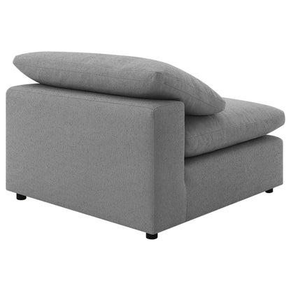 Raleigh Armless Chair in Ivory - Coaster Furniture