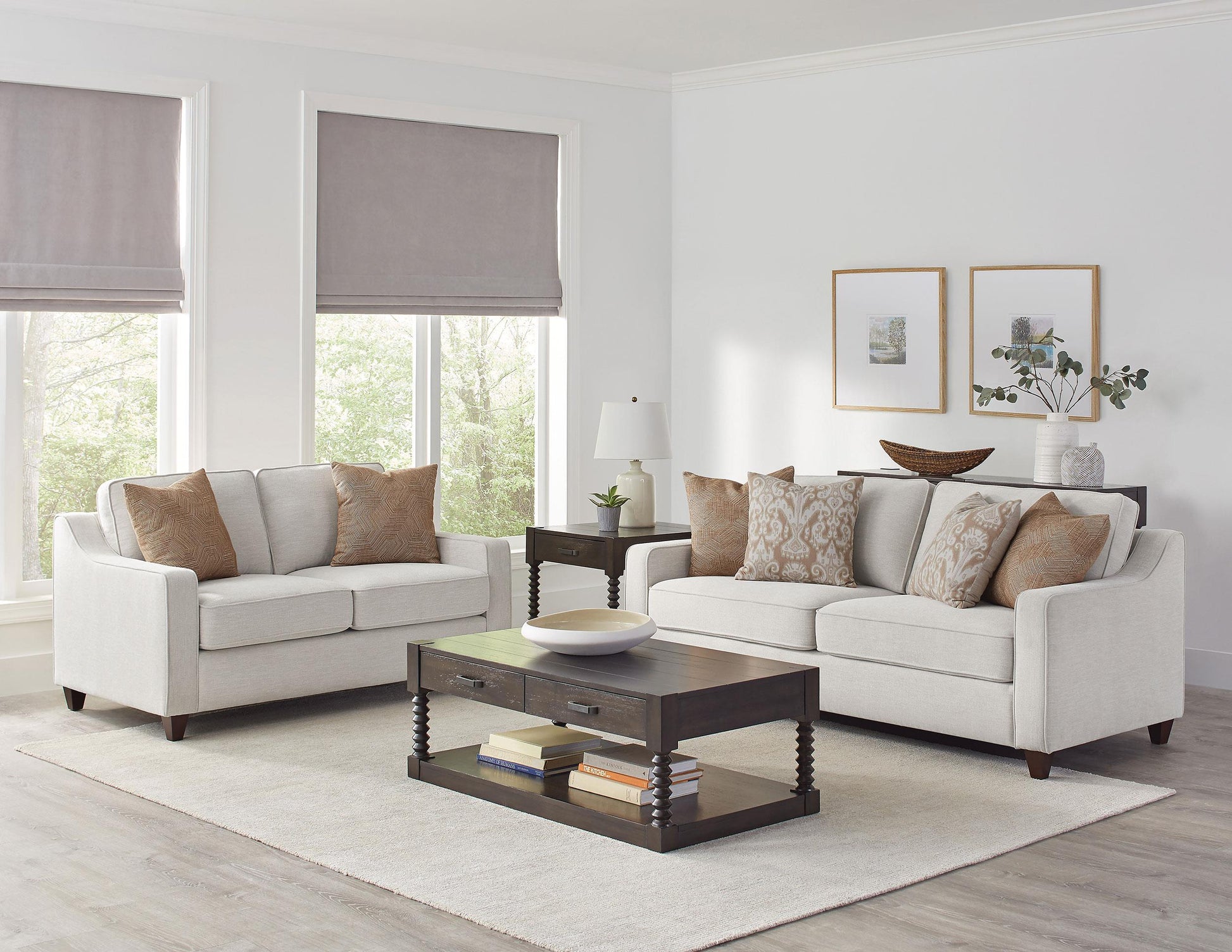 Christine Stationary Sofa Set