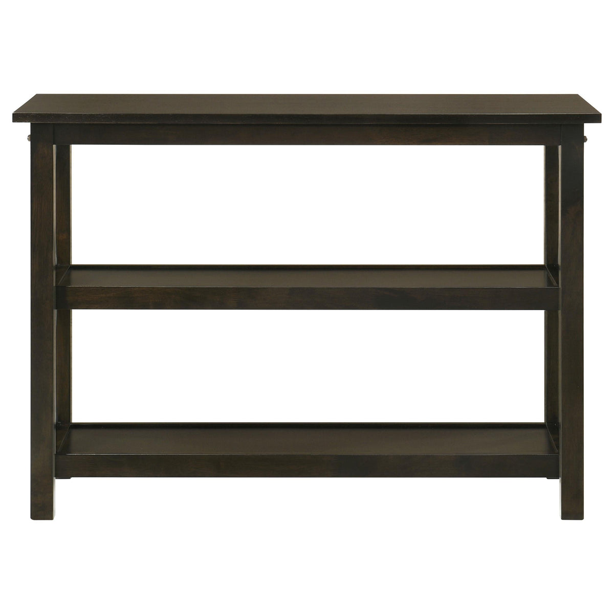 Rachelle Sofa Table in Dark Merlot - Coaster Furniture