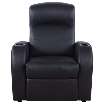 Cyrus 5-Piece Theater Seating in Black - Coaster Furniture