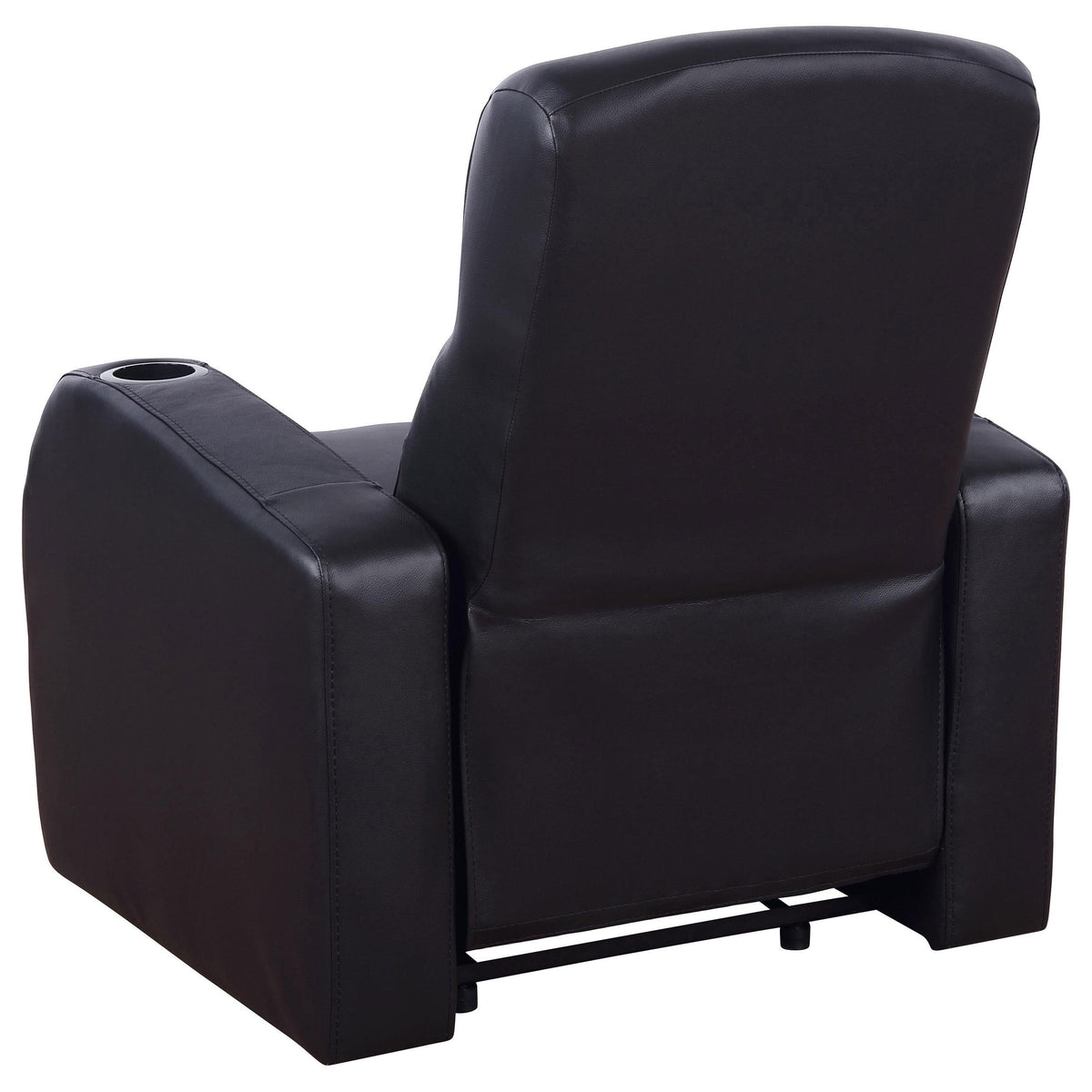Cyrus 5-Piece Theater Seating in Black - Coaster Furniture