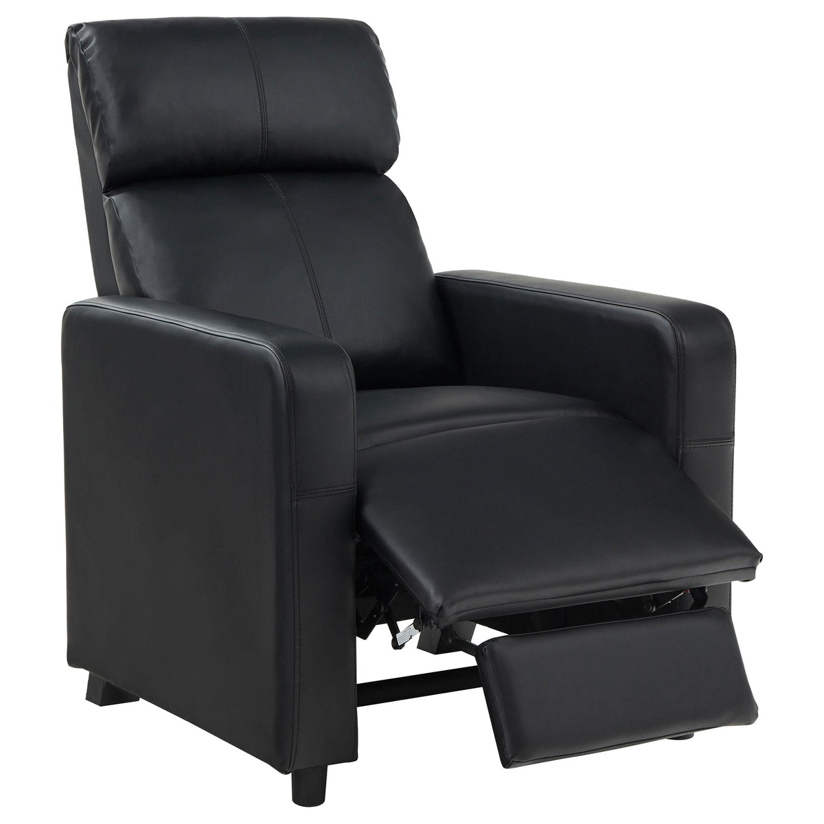 Toohey Theater Seating in Black - Coaster Furniture