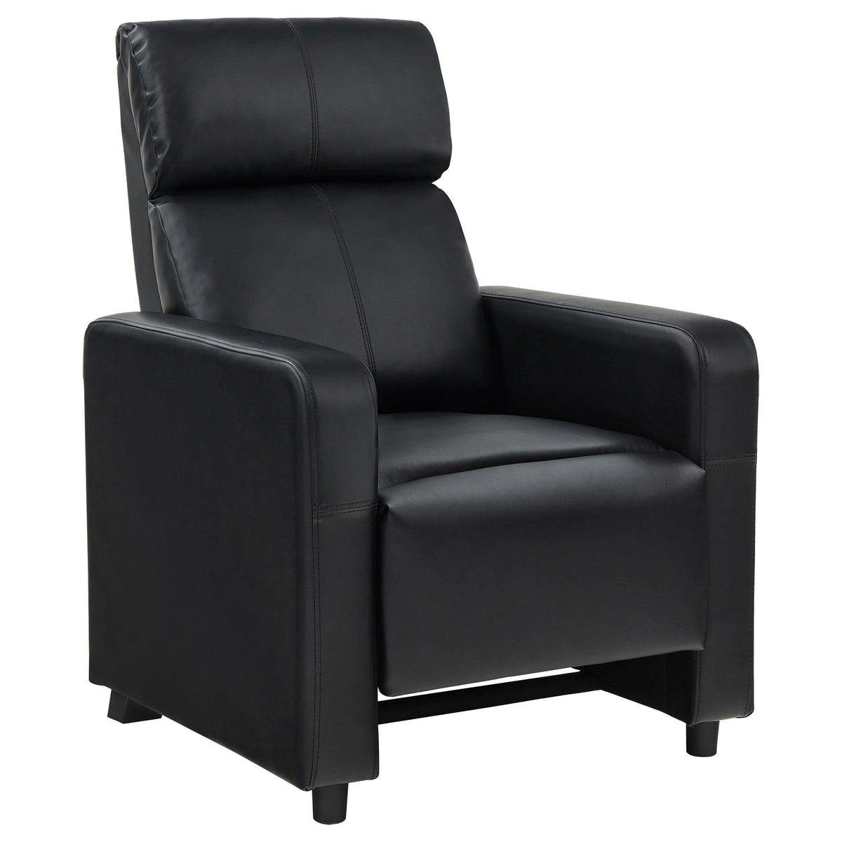 Toohey Recliner in Black - Coaster Furniture