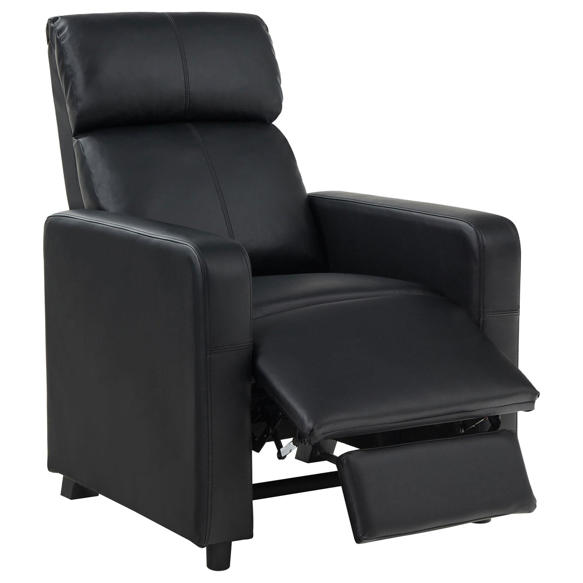 Toohey Recliner in Black - Coaster Furniture