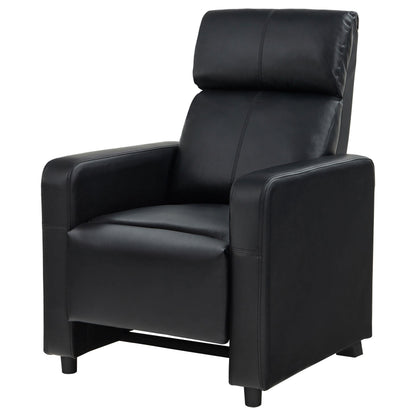 Toohey Recliner in Black - Coaster Furniture