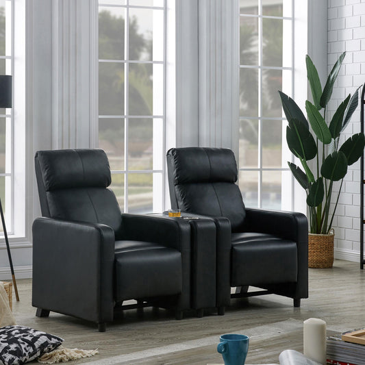 Toohey Wedge Console in Black - Coaster Furniture