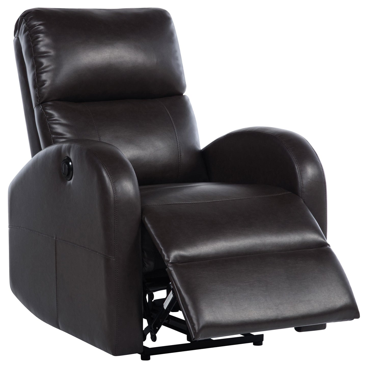 Grant Power Recliner - Brown