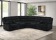 Atkinson Reclining Sectional - Black
