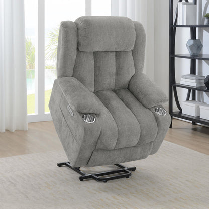 Houston Power Recliner - Grey