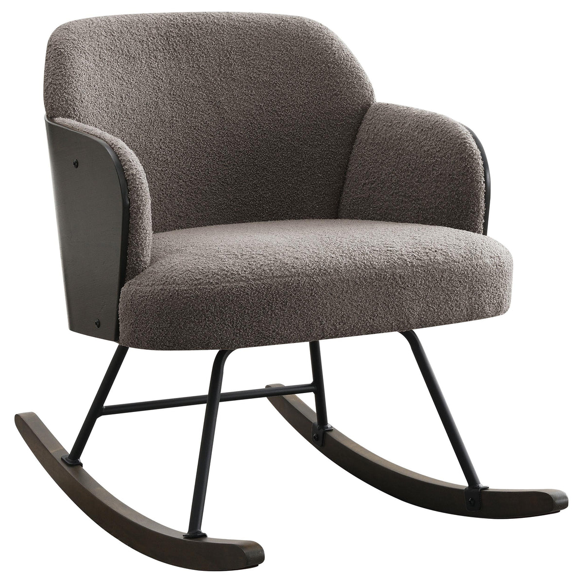 Paige Rocking Chair in Beige - Coaster Furniture