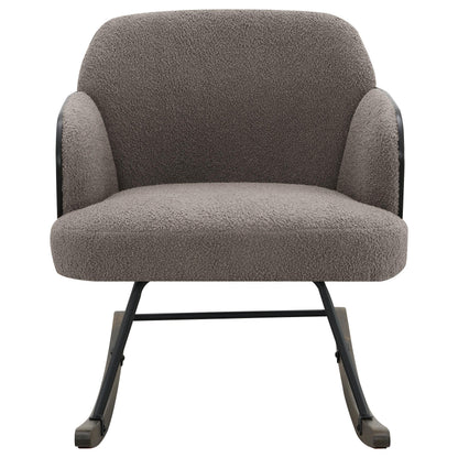 Paige Rocking Chair in Beige - Coaster Furniture