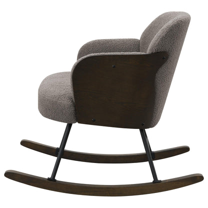 Paige Rocking Chair in Beige - Coaster Furniture