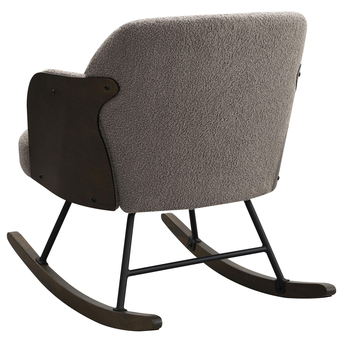 Paige Rocking Chair in Beige - Coaster Furniture