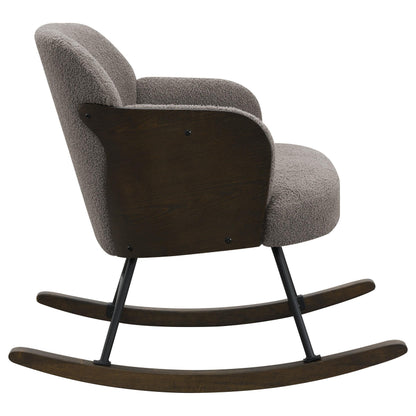 Paige Rocking Chair in Beige - Coaster Furniture