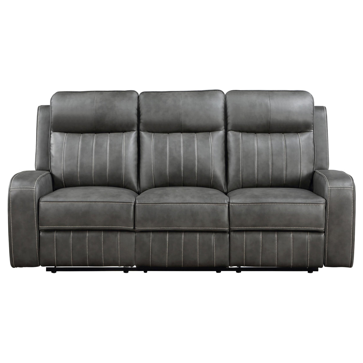 Raelynn Reclining 2-Piece Set in Grey - Coaster Furniture