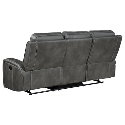 Raelynn Reclining 2-Piece Set in Grey - Coaster Furniture