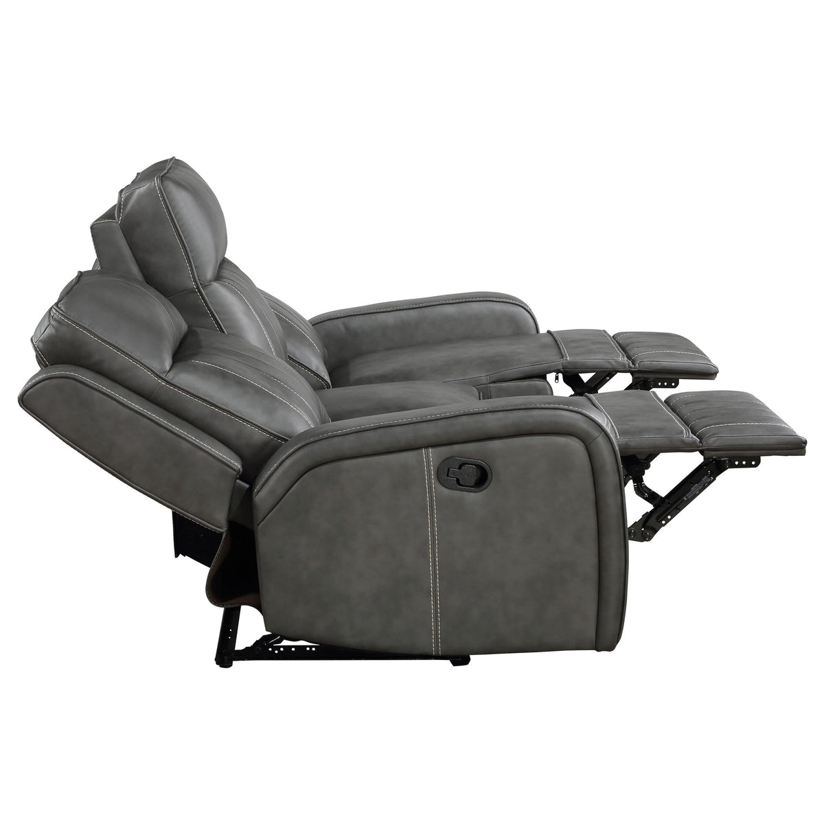Raelynn Reclining 2-Piece Set in Grey - Coaster Furniture