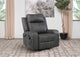 Raelynn Power Recliner in Grey - Coaster Furniture