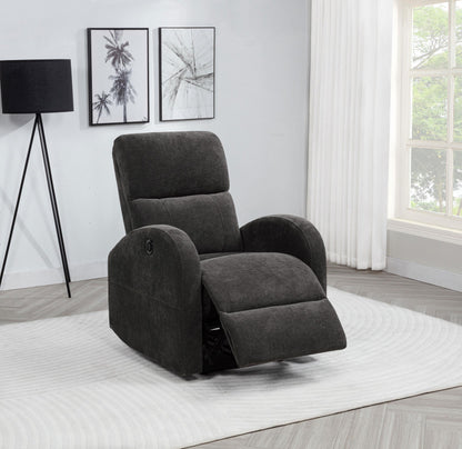 Grant Power Recliner - Charcoal Grey