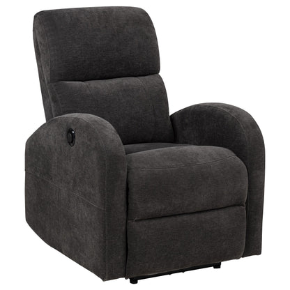 Grant Power Recliner - Charcoal Grey