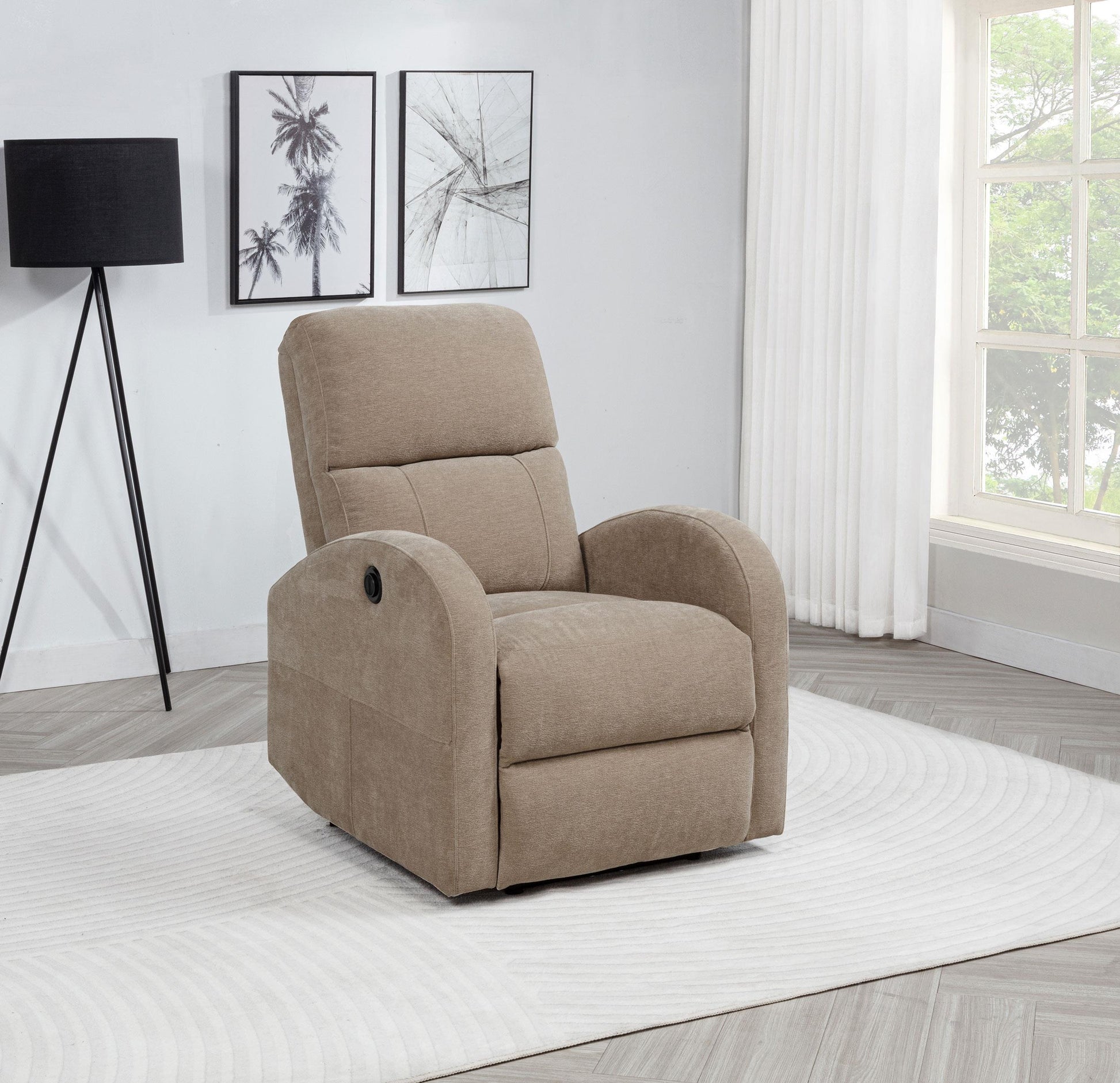 Grant Power Recliner - Camel