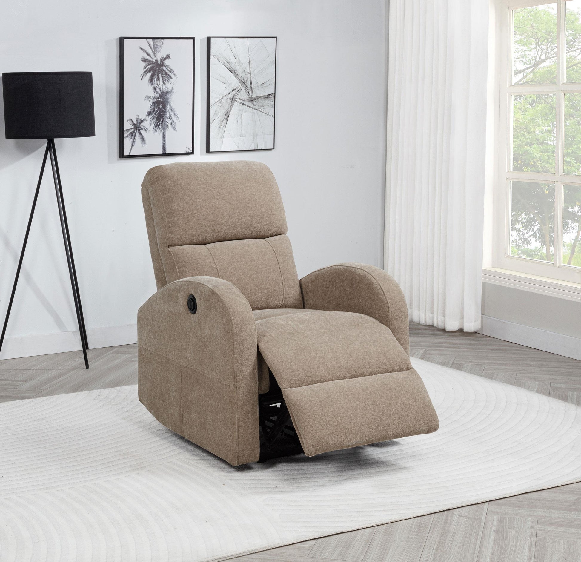 Grant Power Recliner - Camel