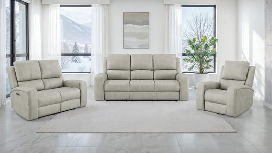 Brickston Power Sofa Set in Charcoal - Coaster Furniture