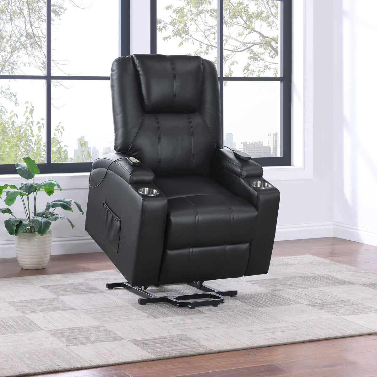 Armstrong Power Recliner in Espresso - Coaster Furniture
