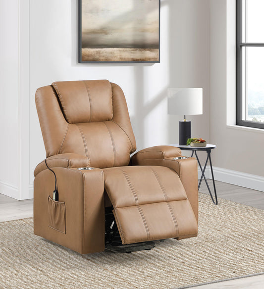 Armstrong Power Recliner in Espresso - Coaster Furniture