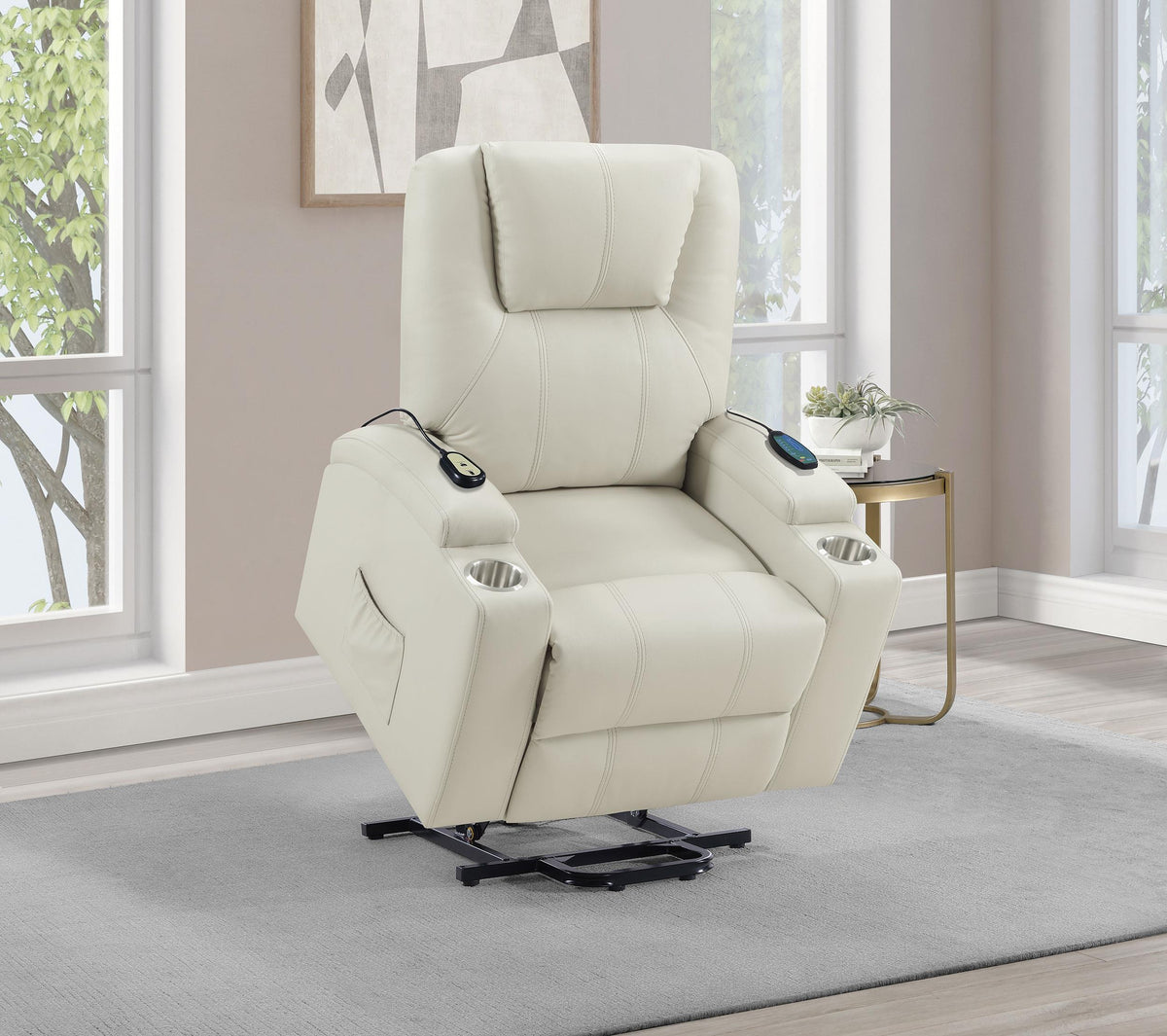 Armstrong Power Recliner in Espresso - Coaster Furniture
