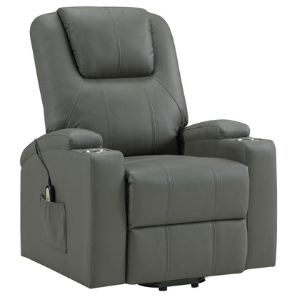 Armstrong Power Recliner in Espresso - Coaster Furniture