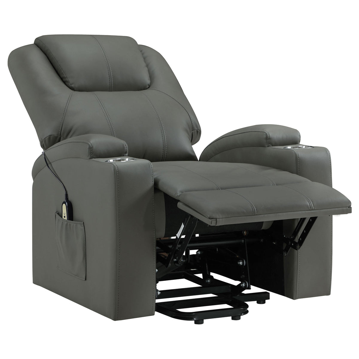 Armstrong Power Recliner in Espresso - Coaster Furniture