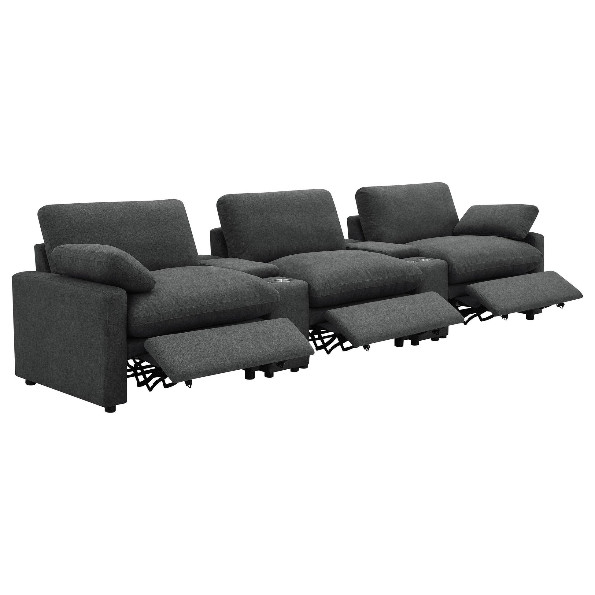 Collins Pwr Theatre 5-Piece Set - Dark Grey